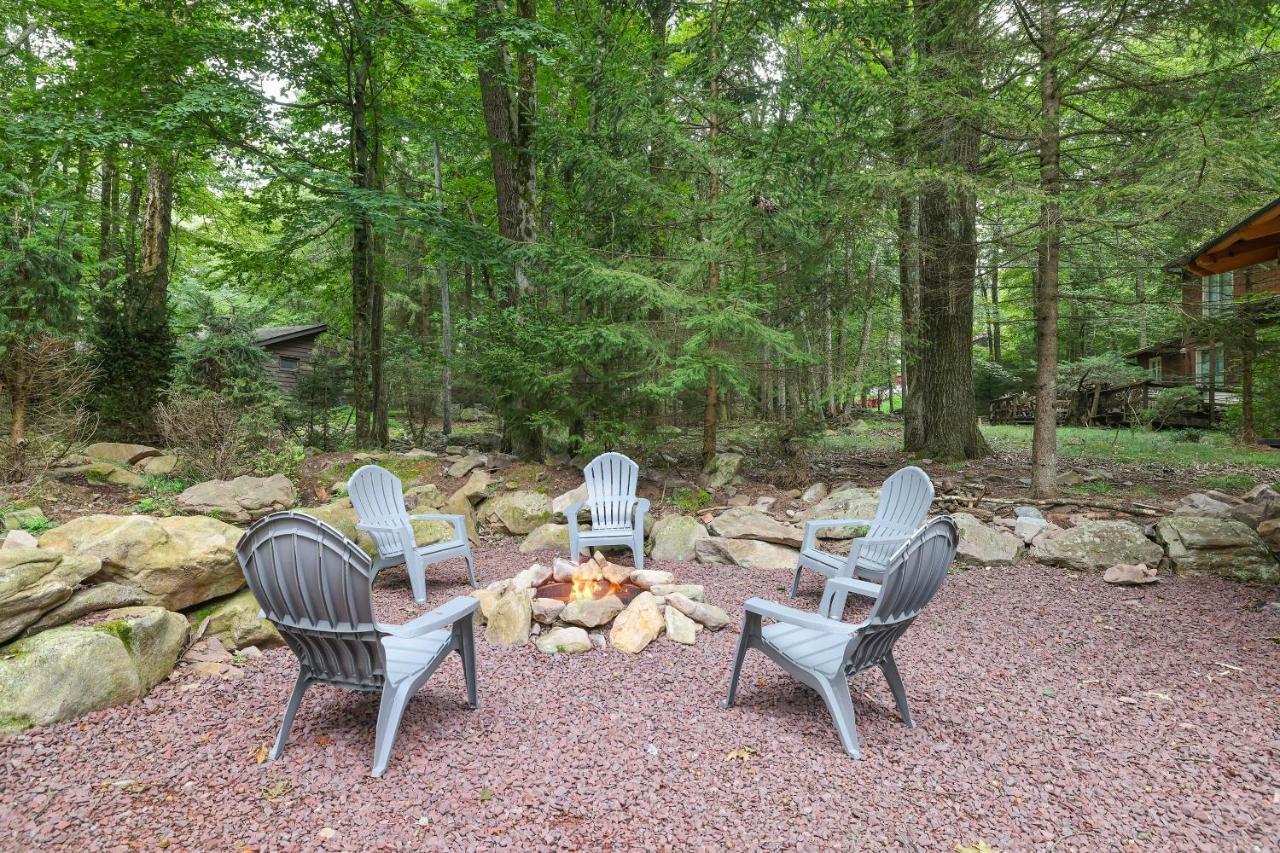 Whiskey Pines Retreat! Single Level Home, Outdoor Firepit, Ac, Bbq! Sleeps 9 In Lake Harmony! Eksteriør billede