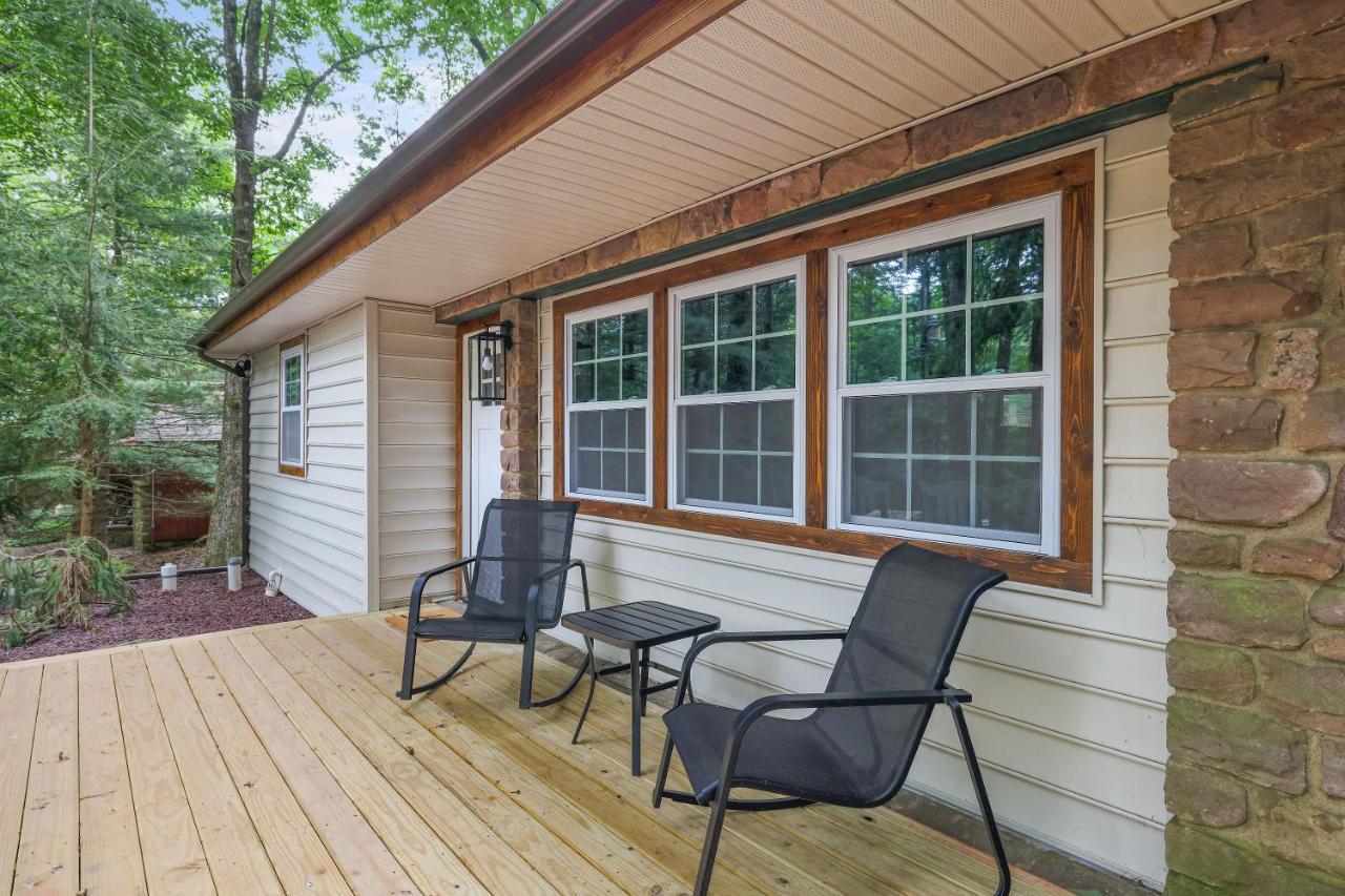 Whiskey Pines Retreat! Single Level Home, Outdoor Firepit, Ac, Bbq! Sleeps 9 In Lake Harmony! Eksteriør billede